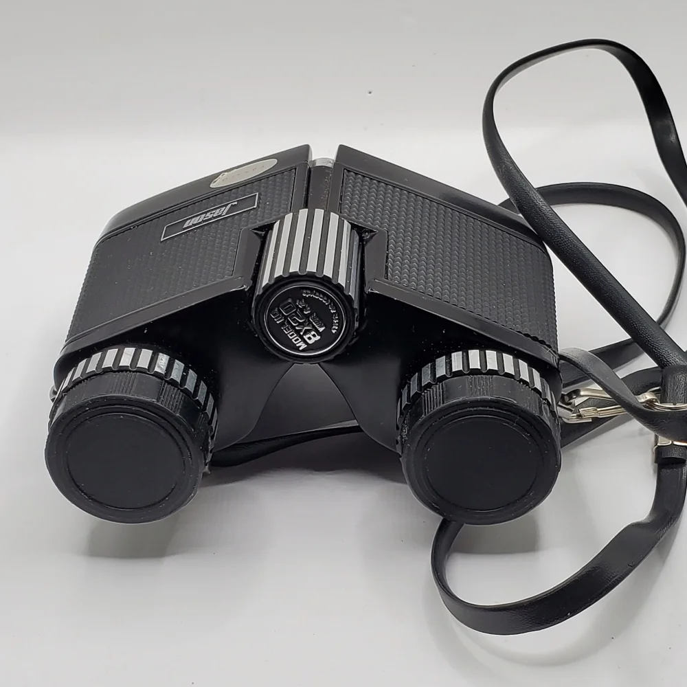 Vintage Jason Binoculars 8x20 Wide 8.2 100 yds model 110 with bag